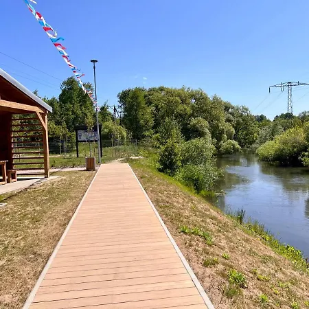 Kolobrzeska Prl With Modern Touch アパート ビャウォガルト